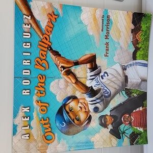 Alex Rodriguez out of the ballparks illustrated by Frank Morris